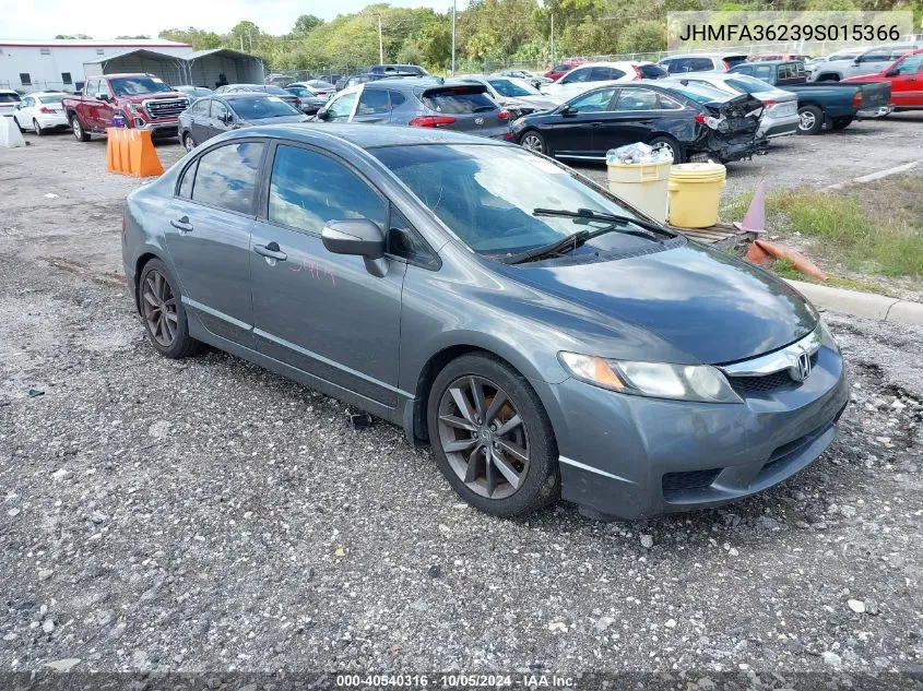 JHMFA36239S015366 2009 Honda Civic Hybrid