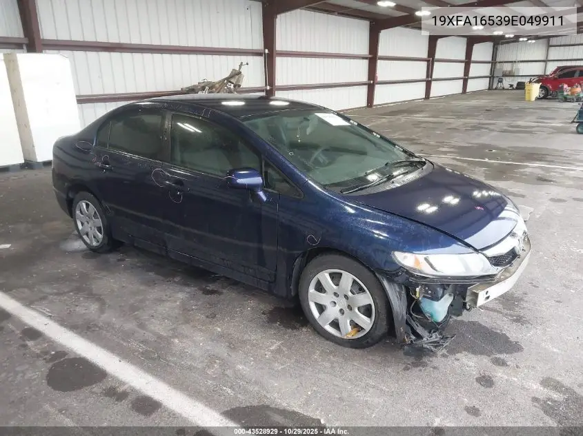 19XFA16539E049911 2009 Honda Civic Lx
