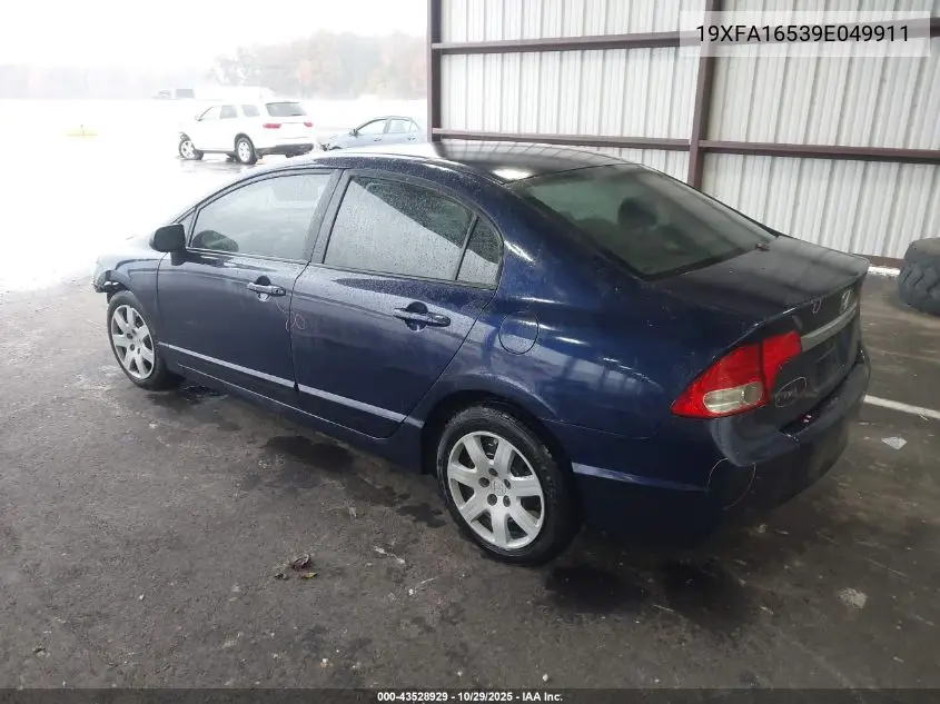19XFA16539E049911 2009 Honda Civic Lx