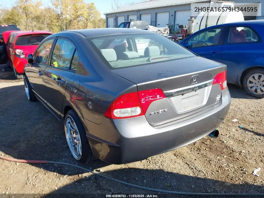2HGFA16579H344595 2009 Honda Civic Lx
