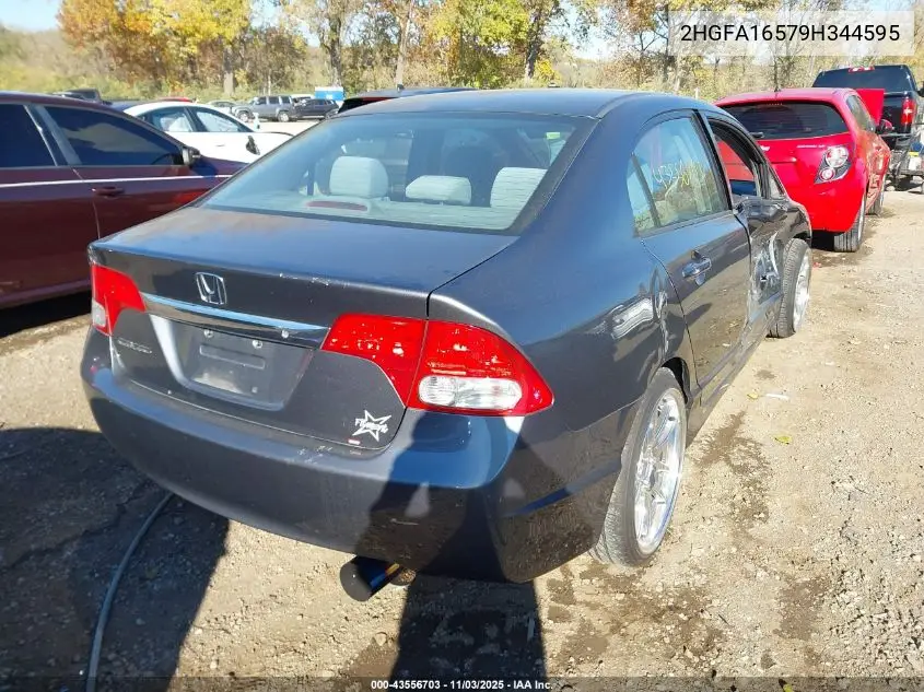2HGFA16579H344595 2009 Honda Civic Lx