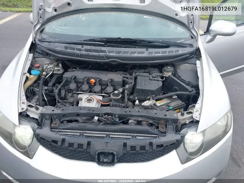 1HGFA16819L012679 2009 Honda Civic Ex