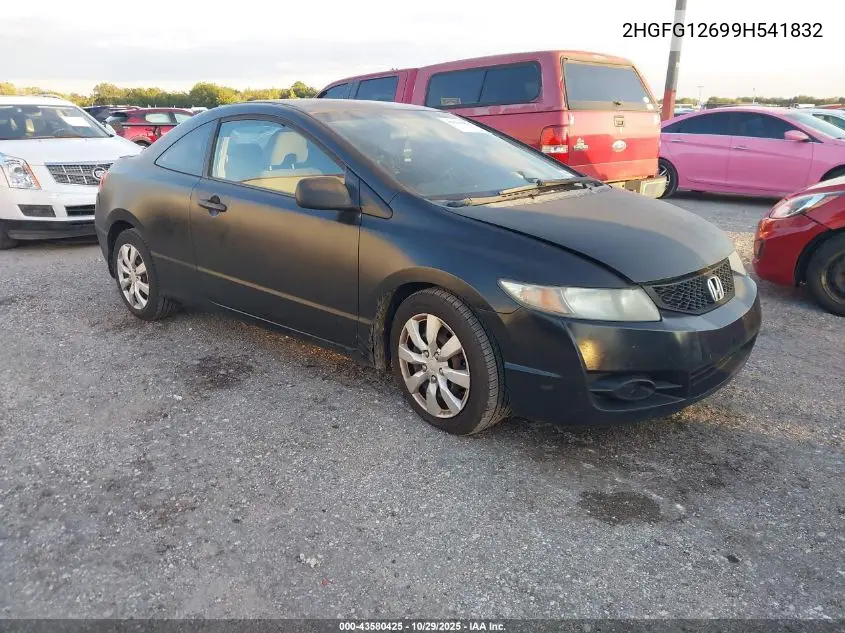 2HGFG12699H541832 2009 Honda Civic Lx