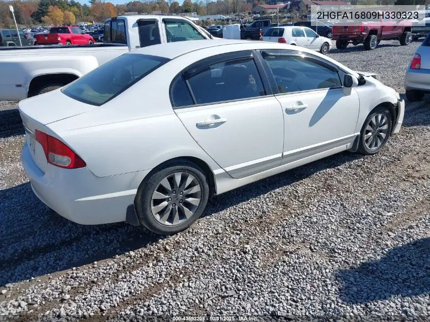 2HGFA16809H330323 2009 Honda Civic Ex