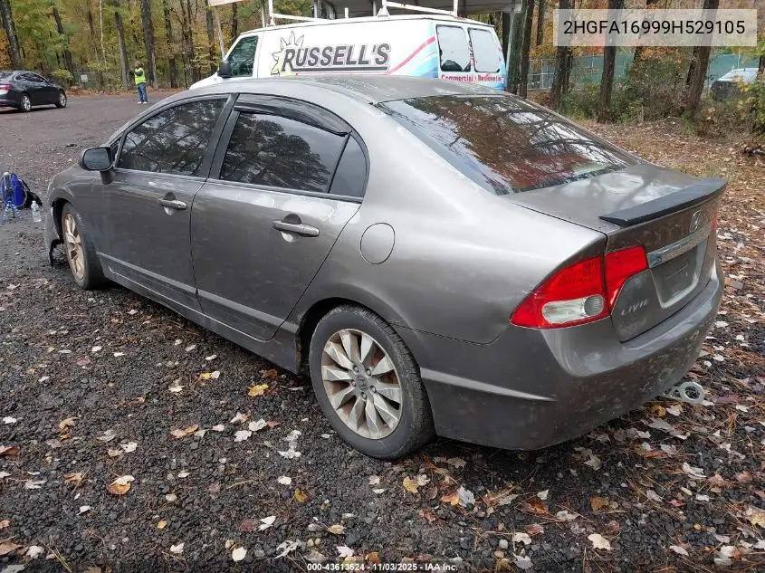 2HGFA16999H529105 2009 Honda Civic Ex-L