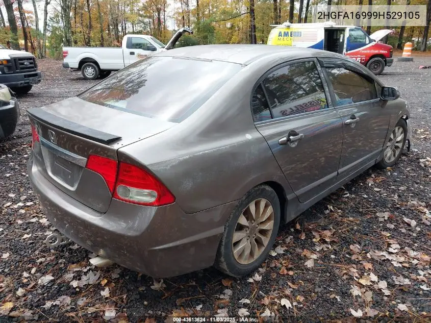2HGFA16999H529105 2009 Honda Civic Ex-L