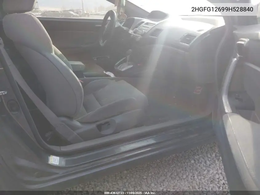 2HGFG12699H528840 2009 Honda Civic Lx