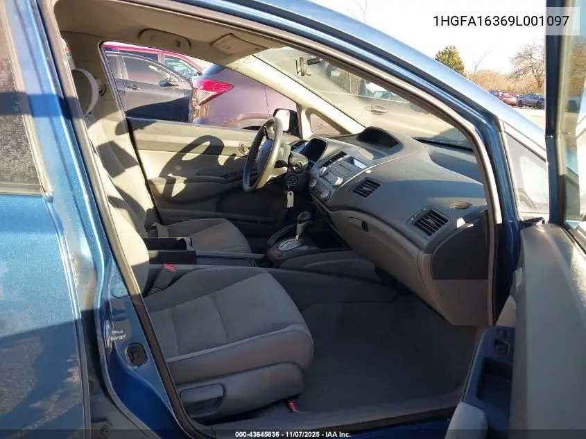 1HGFA16369L001097 2009 Honda Civic Vp