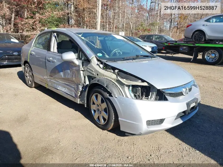 2HGFA16599H528887 2009 Honda Civic Lx