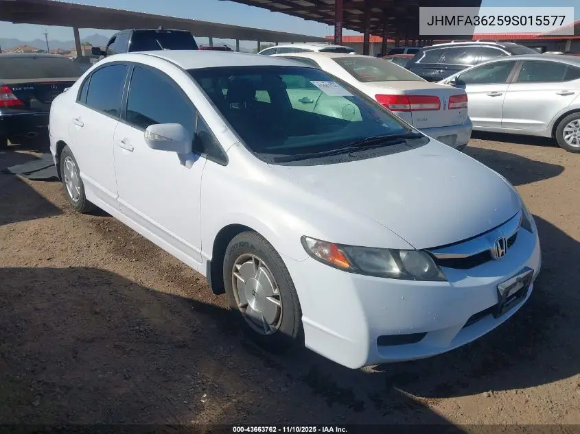 JHMFA36259S015577 2009 Honda Civic Hybrid