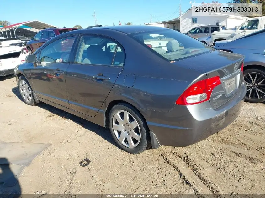 2HGFA16579H303013 2009 Honda Civic Lx
