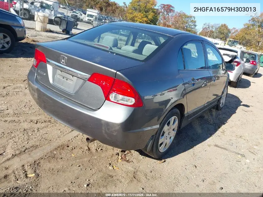2HGFA16579H303013 2009 Honda Civic Lx