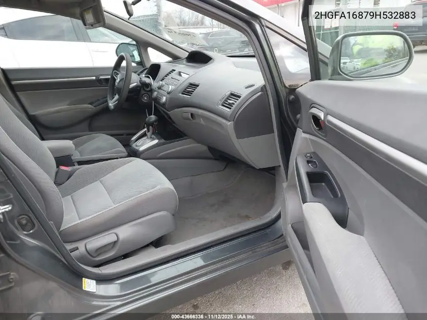 2HGFA16879H532883 2009 Honda Civic Ex