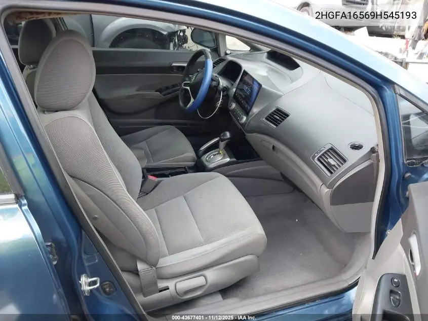 2HGFA16569H545193 2009 Honda Civic Lx