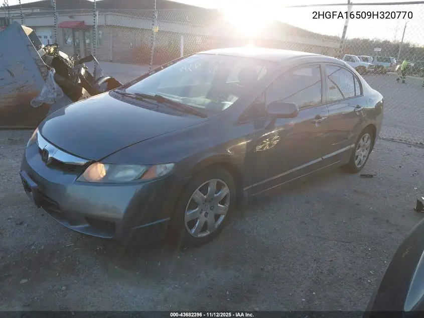 2HGFA16509H320770 2009 Honda Civic Lx