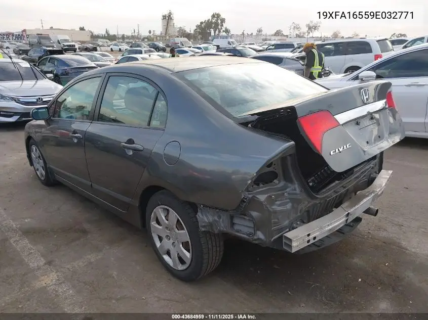 19XFA16559E032771 2009 Honda Civic Lx