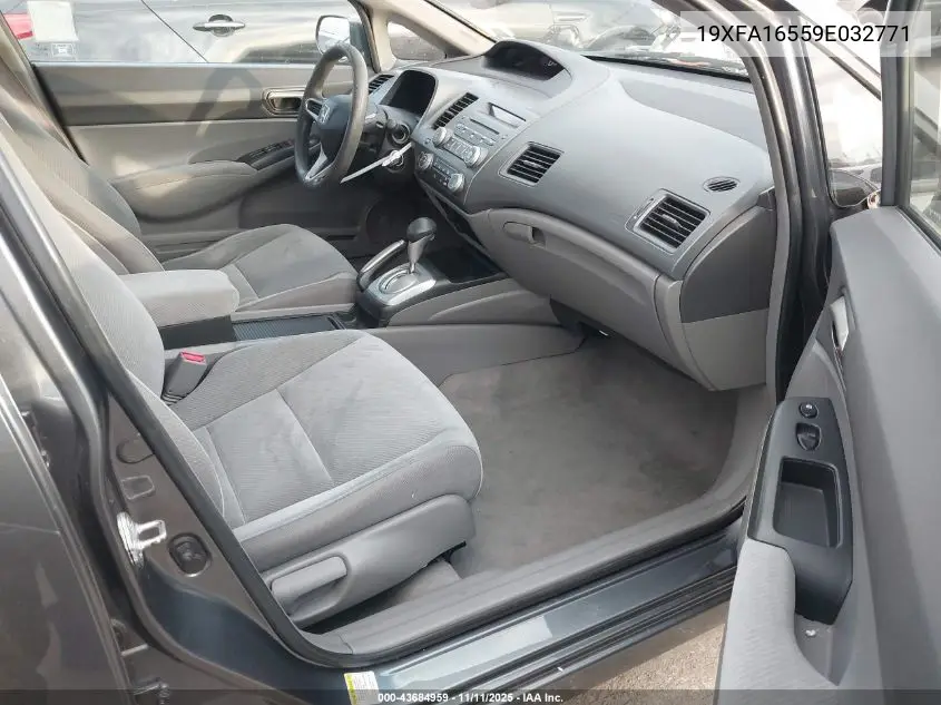 19XFA16559E032771 2009 Honda Civic Lx