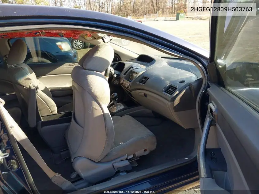 2HGFG12809H503763 2009 Honda Civic Ex