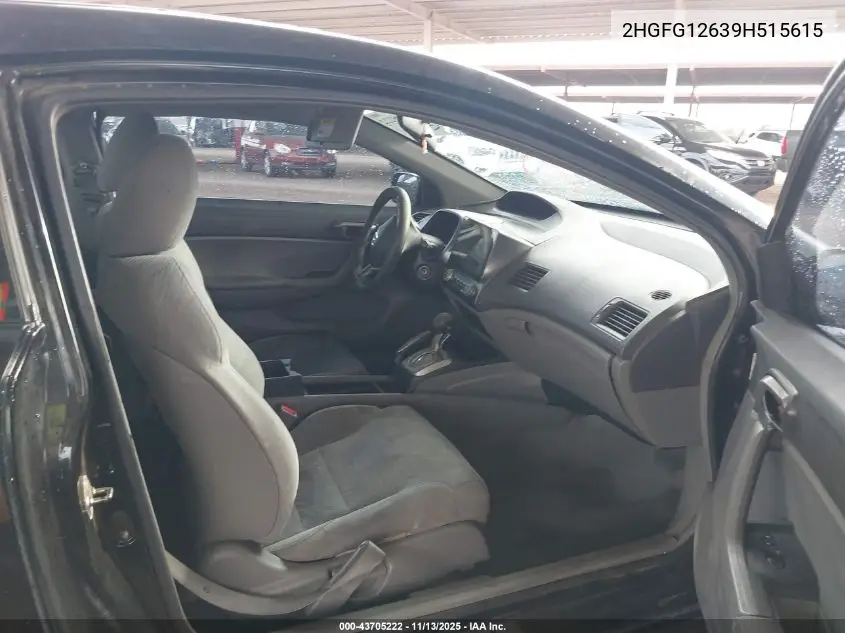 2HGFG12639H515615 2009 Honda Civic Lx