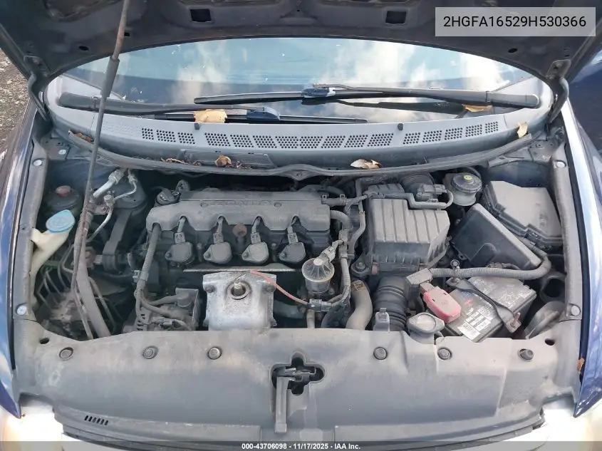 2HGFA16529H530366 2009 Honda Civic Lx