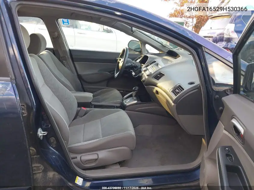 2HGFA16529H530366 2009 Honda Civic Lx