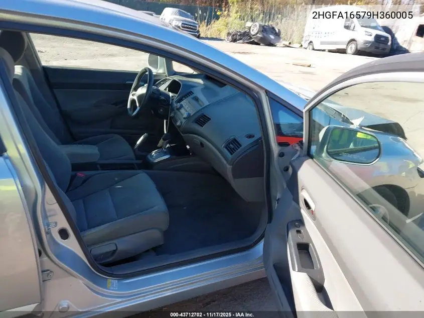 2HGFA16579H360005 2009 Honda Civic Lx