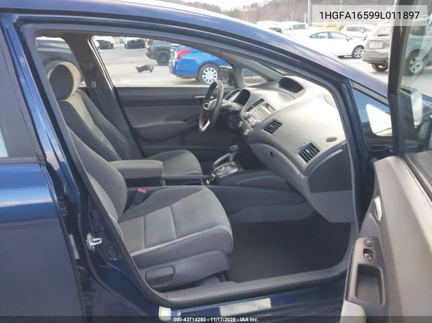 1HGFA16599L011897 2009 Honda Civic Lx