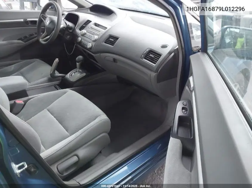1HGFA16879L012296 2009 Honda Civic Ex