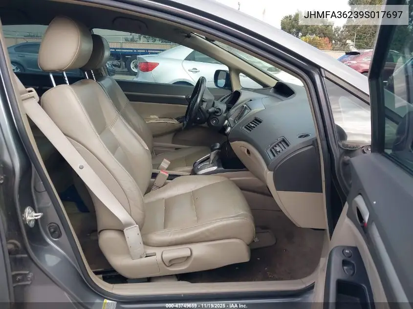 JHMFA36239S017697 2009 Honda Civic Hybrid