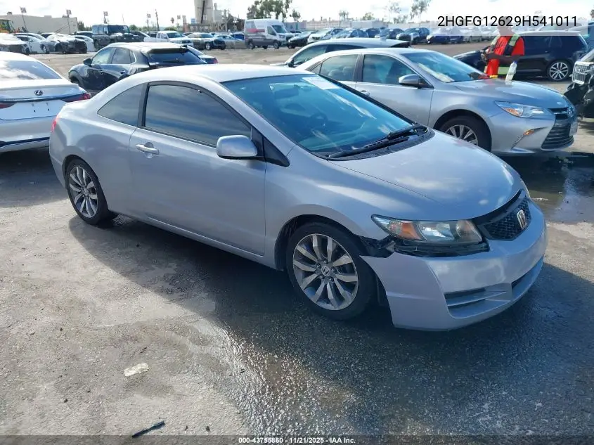 2HGFG12629H541011 2009 Honda Civic Lx