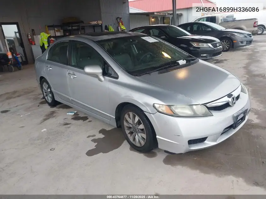 2HGFA16899H336086 2009 Honda Civic Ex