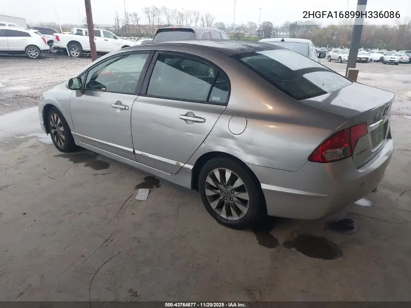 2HGFA16899H336086 2009 Honda Civic Ex