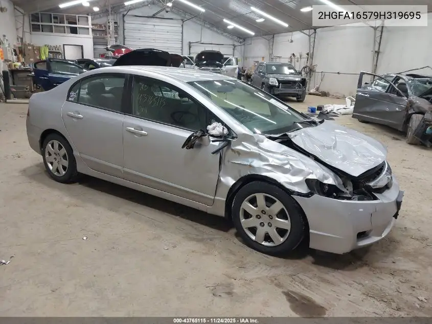 2HGFA16579H319695 2009 Honda Civic Lx