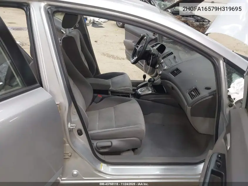 2HGFA16579H319695 2009 Honda Civic Lx