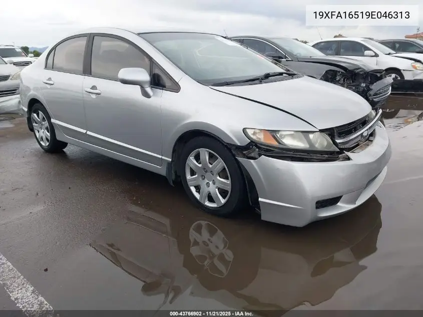19XFA16519E046313 2009 Honda Civic Lx