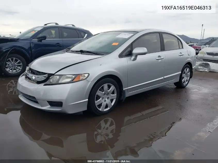 19XFA16519E046313 2009 Honda Civic Lx