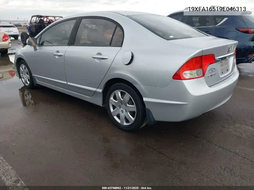 19XFA16519E046313 2009 Honda Civic Lx