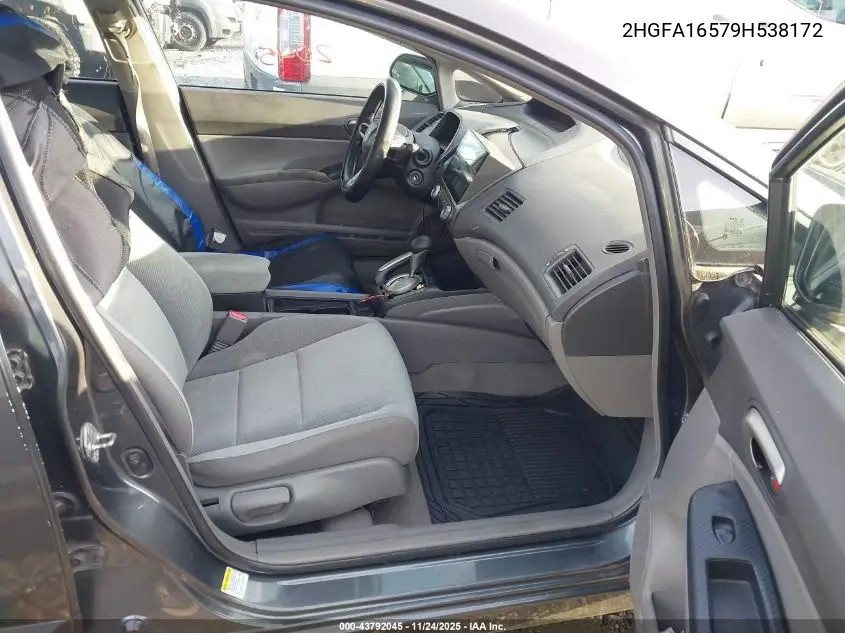 2HGFA16579H538172 2009 Honda Civic Lx