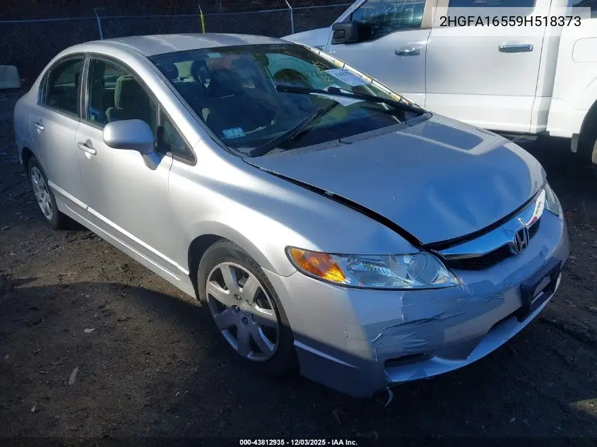 2HGFA16559H518373 2009 Honda Civic Lx