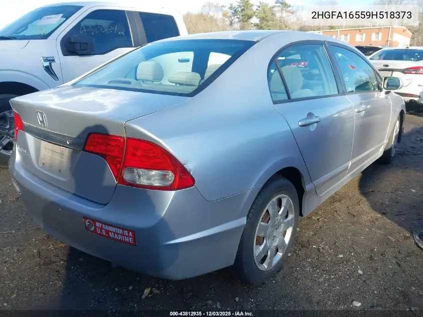 2HGFA16559H518373 2009 Honda Civic Lx