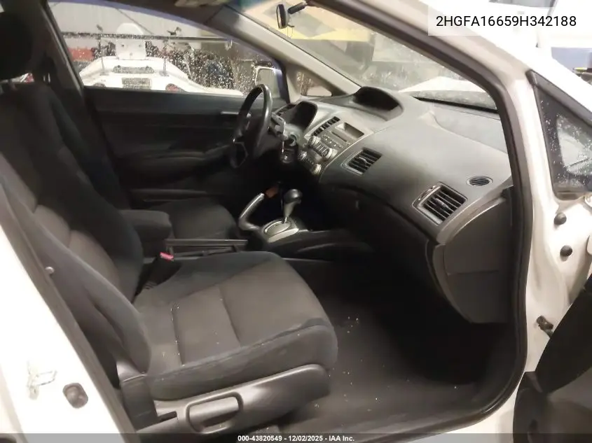 2HGFA16659H342188 2009 Honda Civic Lx-S