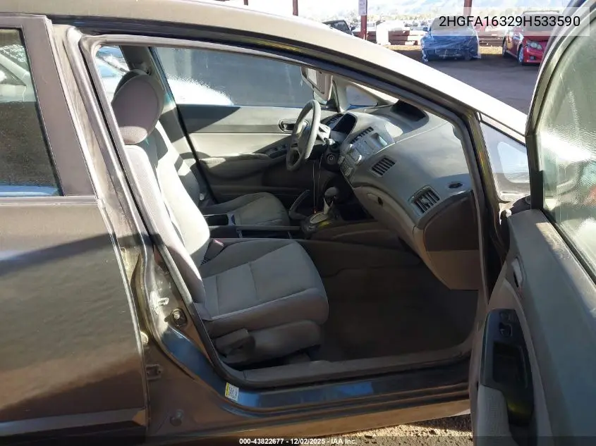 2HGFA16329H533590 2009 Honda Civic Vp