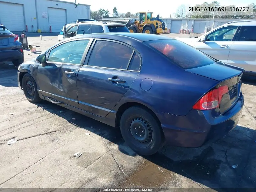 2HGFA16369H516727 2009 Honda Civic Vp