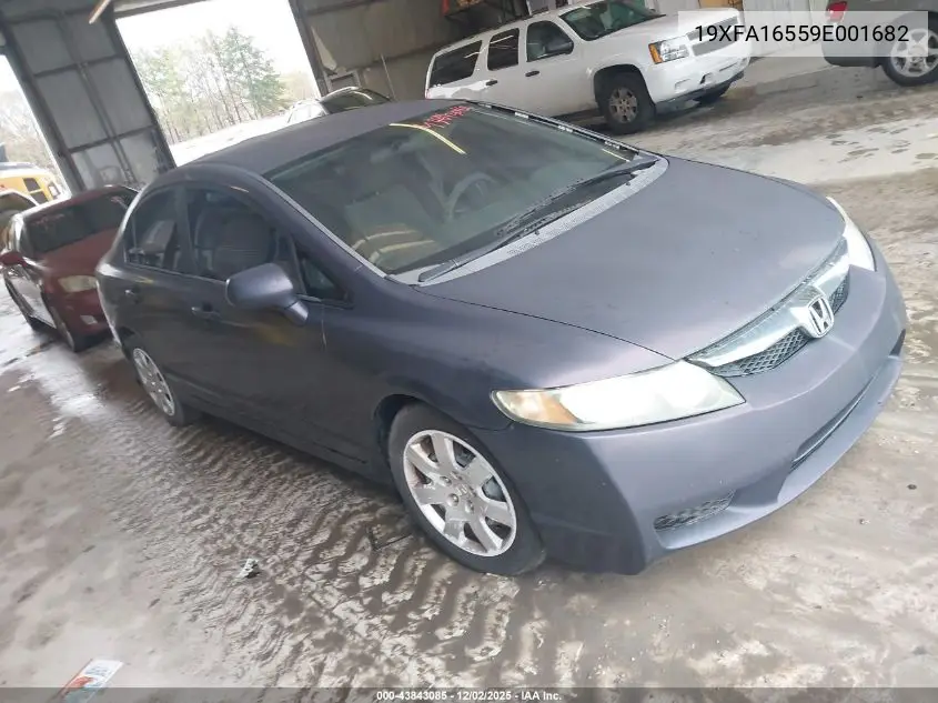 19XFA16559E001682 2009 Honda Civic Lx