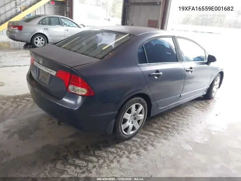 19XFA16559E001682 2009 Honda Civic Lx