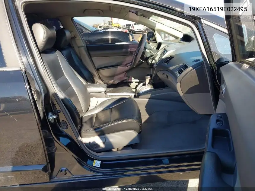19XFA16519E022495 2009 Honda Civic Lx