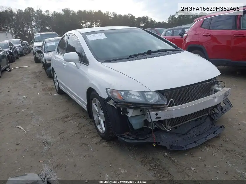 2HGFA16629H352466 2009 Honda Civic Lx-S