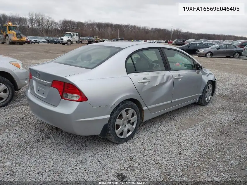 19XFA16569E046405 2009 Honda Civic Lx