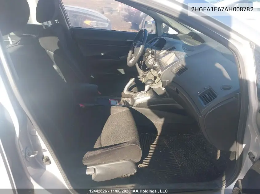 2HGFA1F67AH008782 2010 Honda Civic Lx-S
