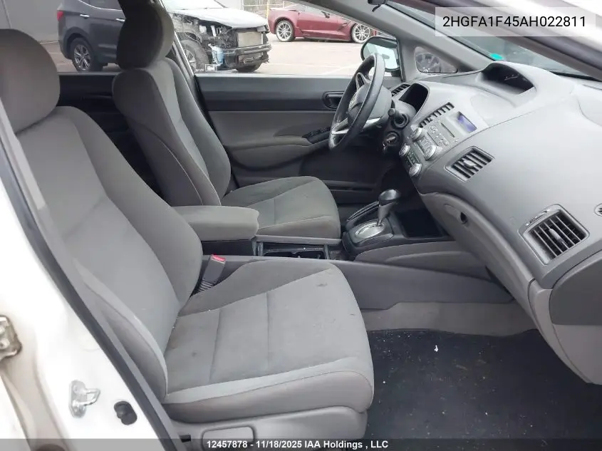 2HGFA1F45AH022811 2010 Honda Civic